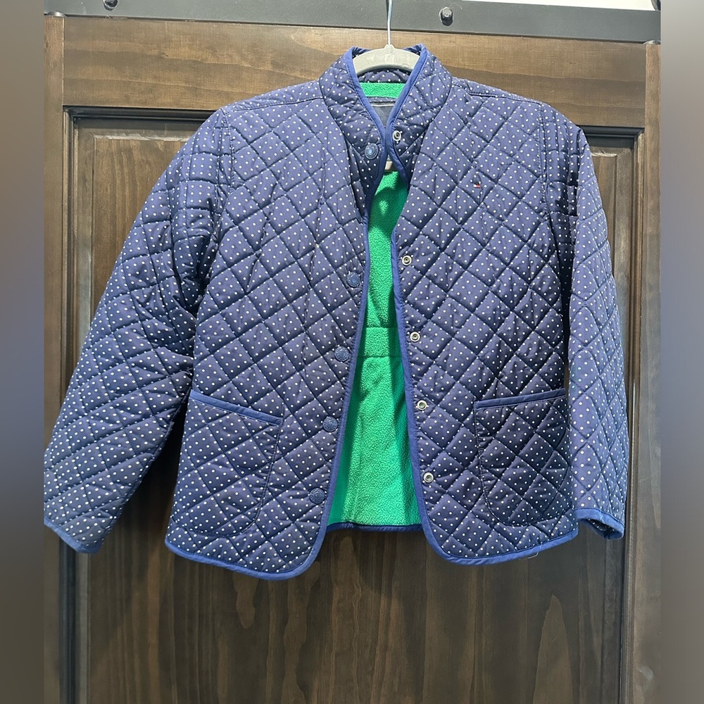 Adorable Girls Lightweight Jacket Tommy Hilfiger Size M (8/10)